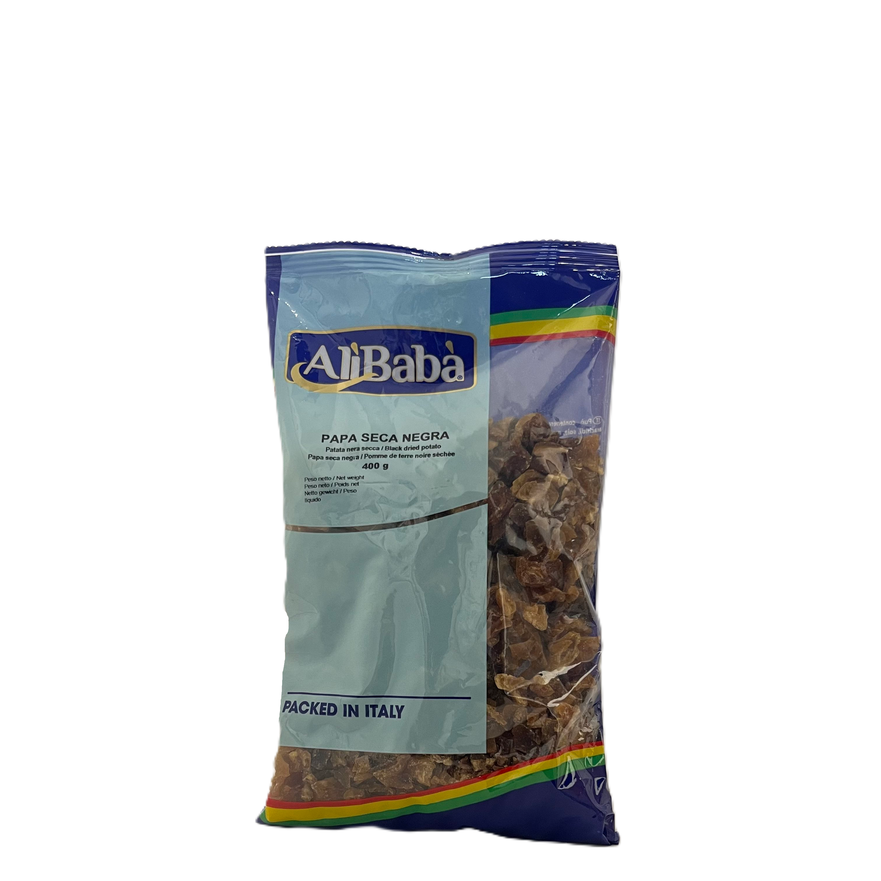 Papa seca negra