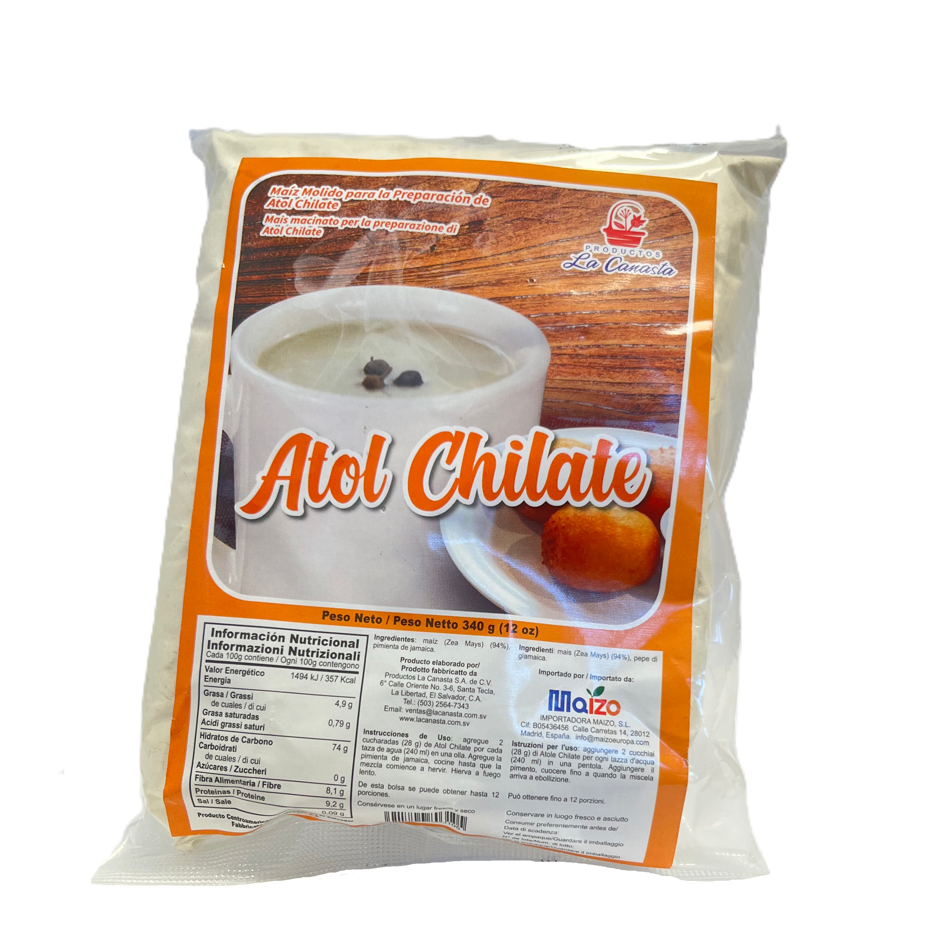 Atol chilate polvo