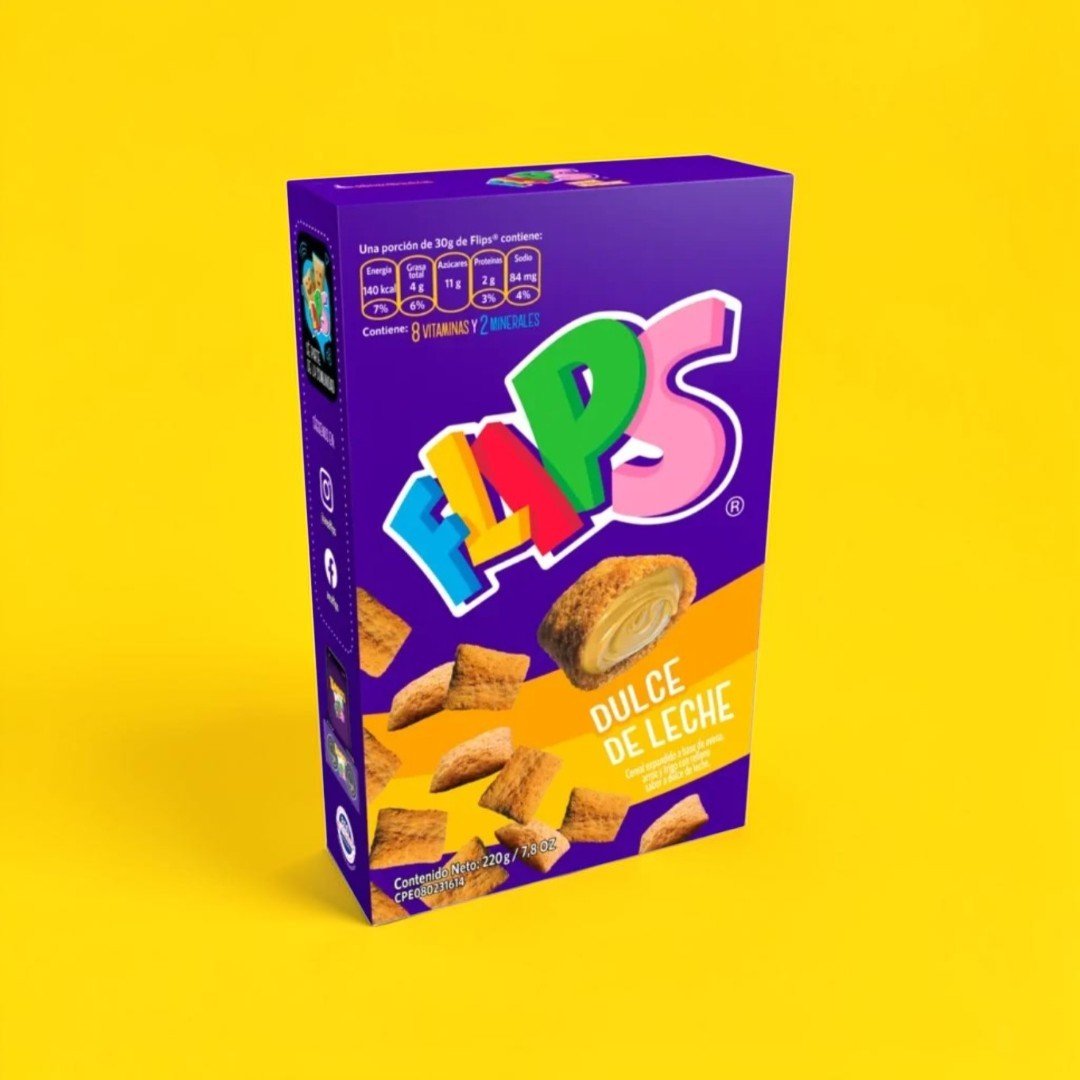 Flips dulce de leche caja - DMA LATIN MARKT UG