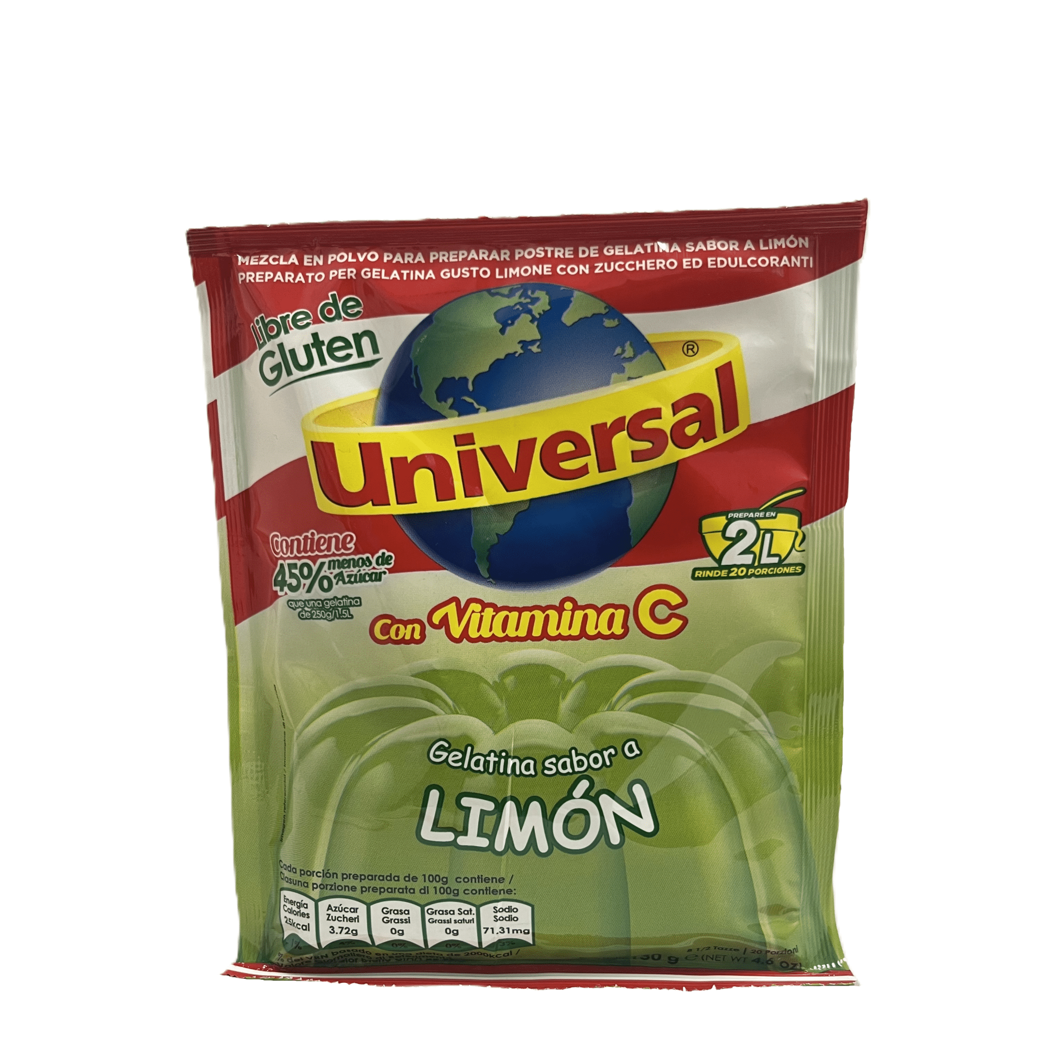 Gelatina limon - DMA LATIN MARKT UG